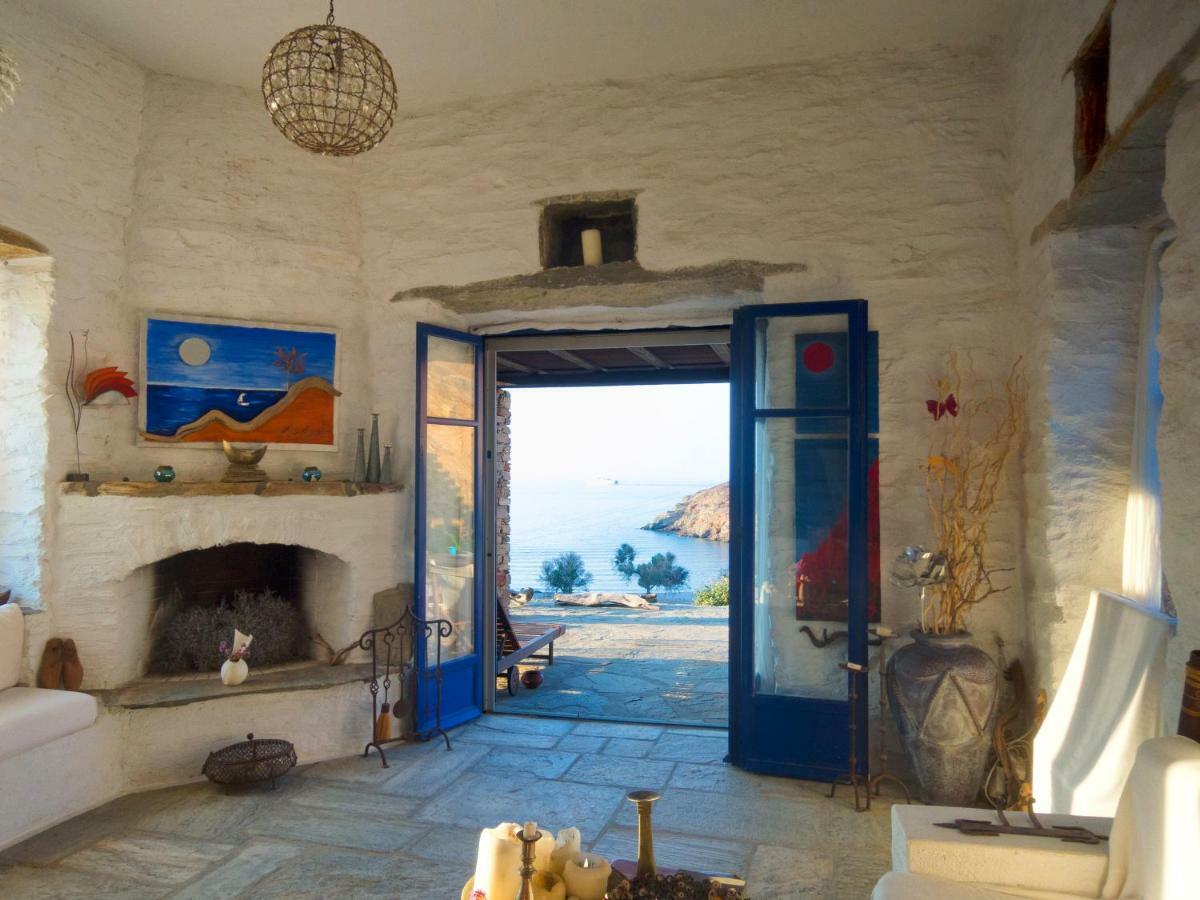 Amelia Beachfront Villa Korissia  Dış mekan fotoğraf